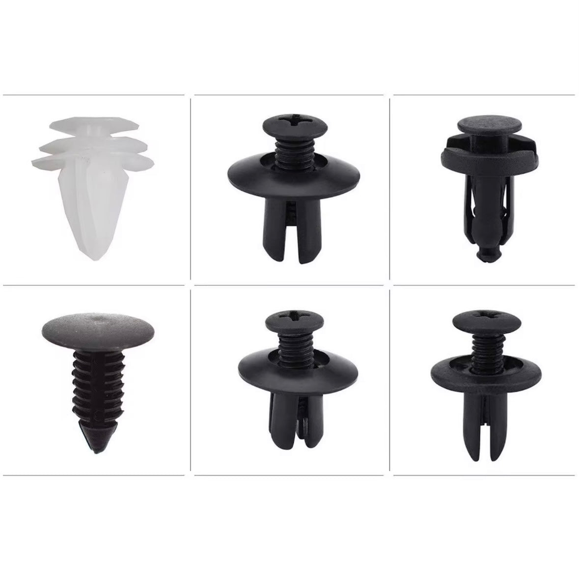 Clips de Fixation automatique 100 pcs