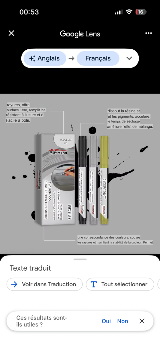 2 stylos à peintures